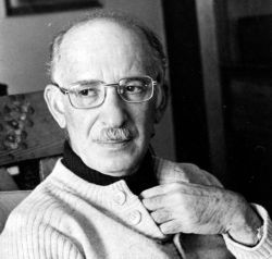 Bernard Malamud during visit to Oregon State University. 1970s.